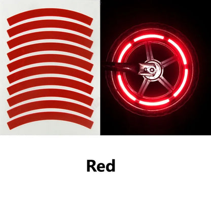 Bicycle Wheel Rim Reflective Stickers