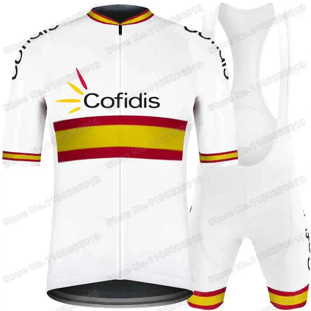 Camisola Nacional de Ciclismo MTB da Espanha 