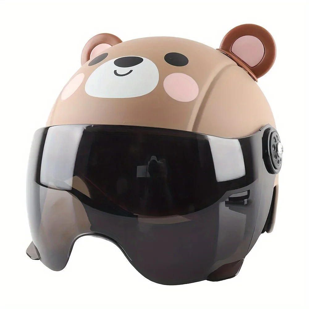 Kids Cartoon Bear Helmet