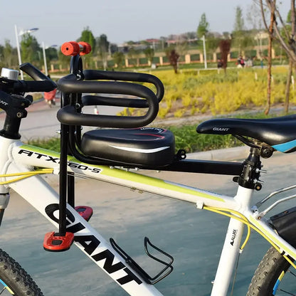 Secure Top Tube Mounted Child Seat