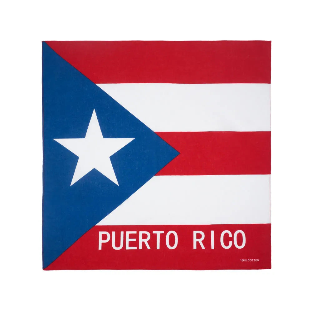 Cotton Bandana National Flag Cyclist 