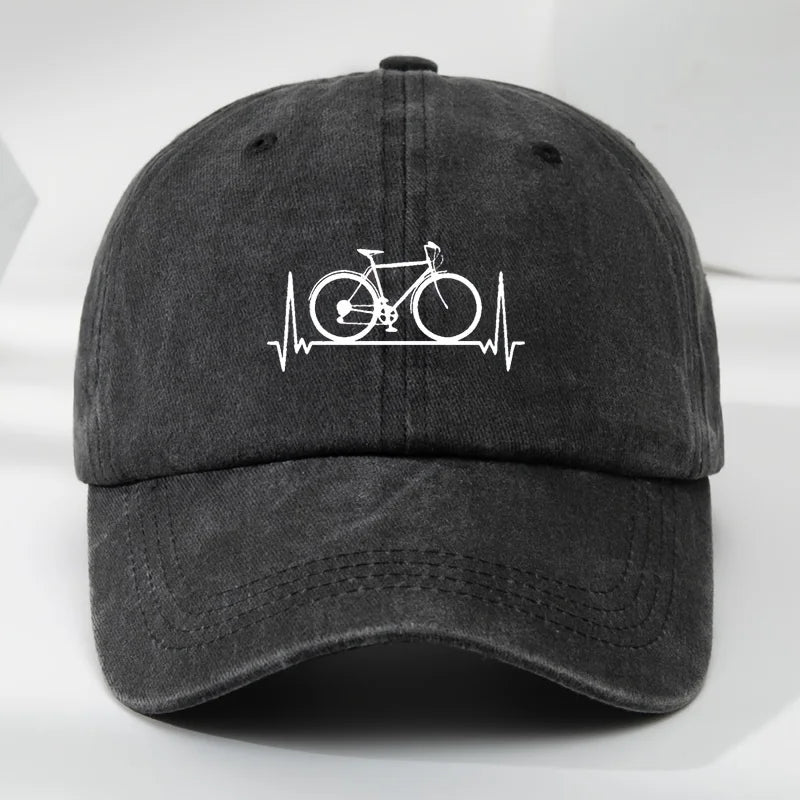 Cappello cardiaco in bicicletta