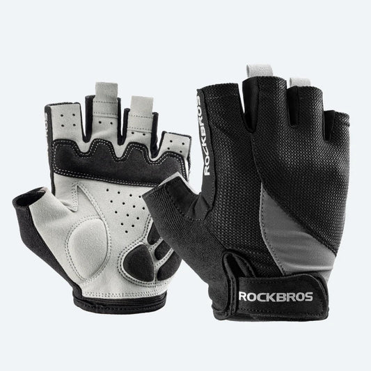 Comfort Grip Fingerless Cycling Gloves