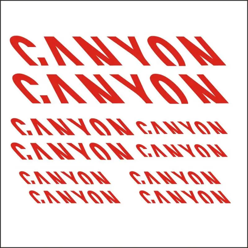 Bicycle Sticker Canyon 