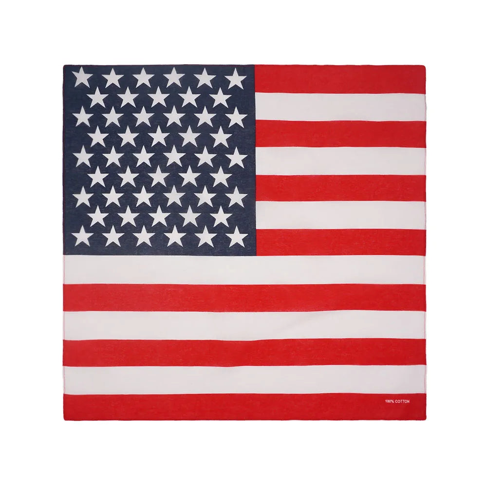 Cotton Bandana National Flag Cyclist 