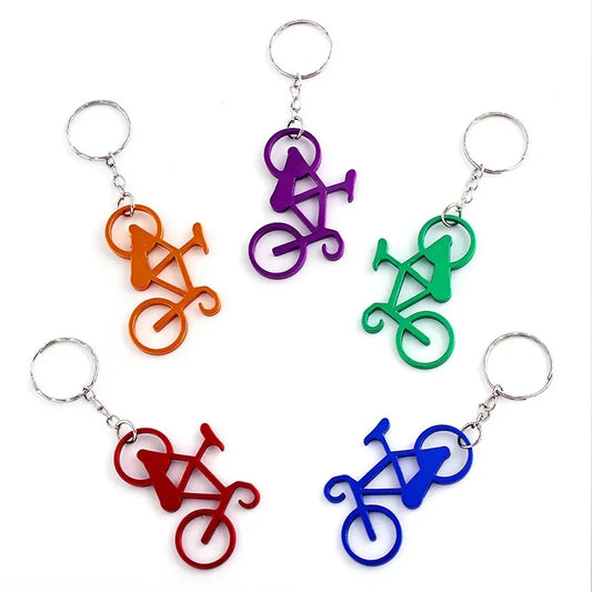 Minimalistische Fahrradschlüsselkette