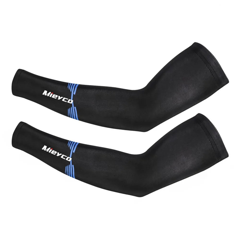 UV Sun Protection Cycling Arm Sleeves – Icy Silk | 16 Designs | S–3XL