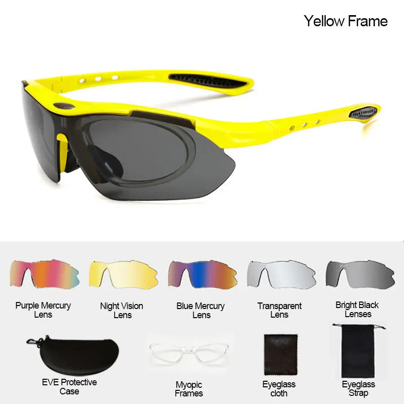 Multi-Lens Cycling Sunglasses