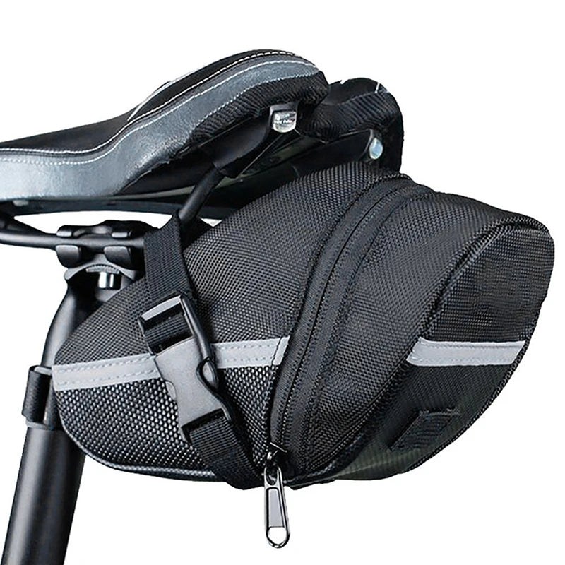 Bolsa de nailon para bicicleta, herramienta trasera impermeable
