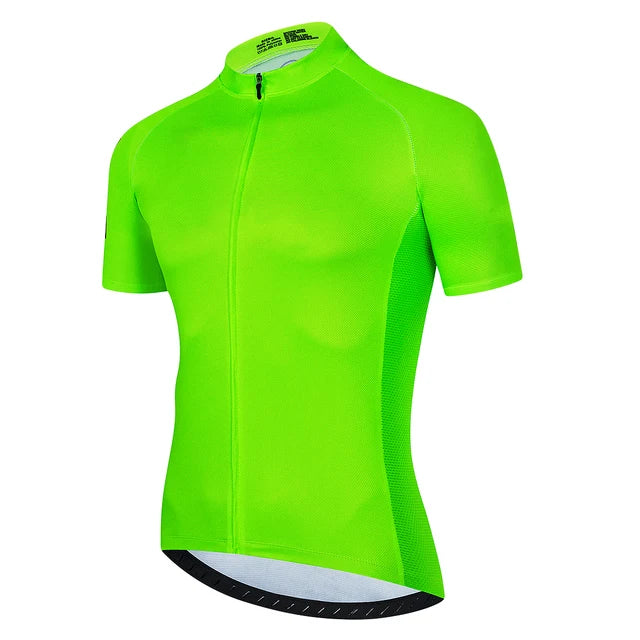 Short Sleeve Cycling Jersey – Quick-Dry Breathable Summer Bike Shirt