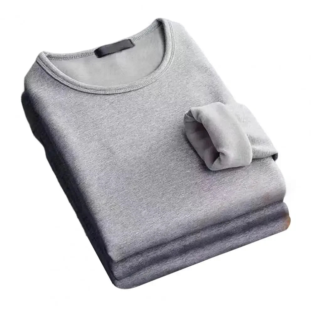 Ultraweiches, mit Fleece gefüttertes Thermoshirt