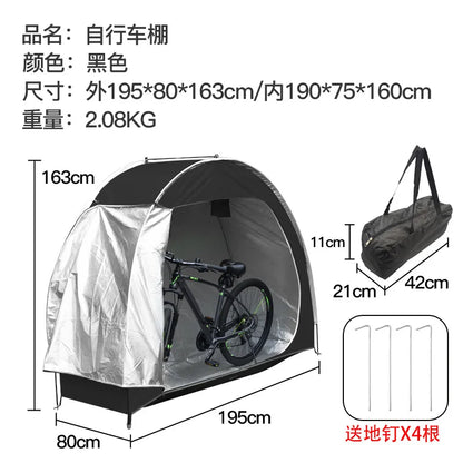 Bike Tent for Outdoor Storage