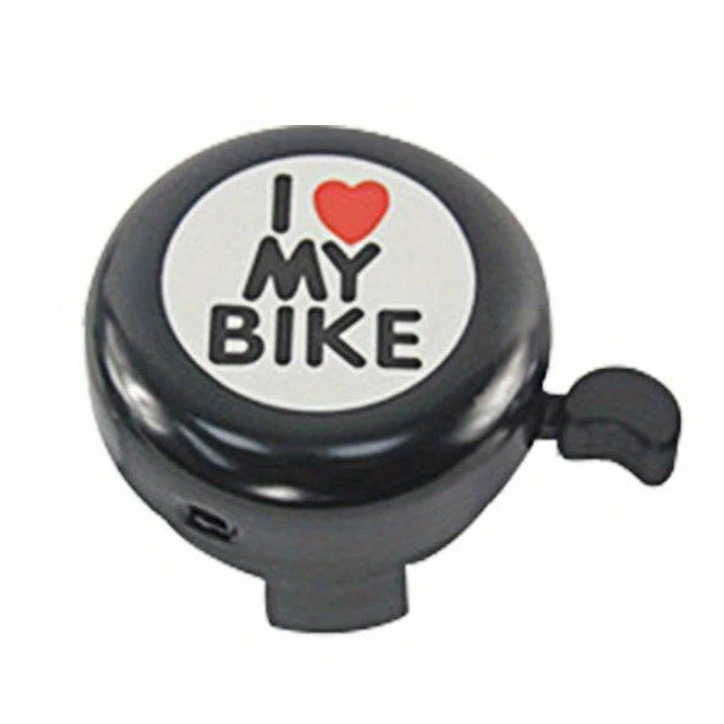 Campanello per bicicletta per bambini “I Love My Bike”.