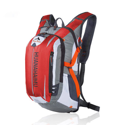 Cycling Backpack with Helmet Holder