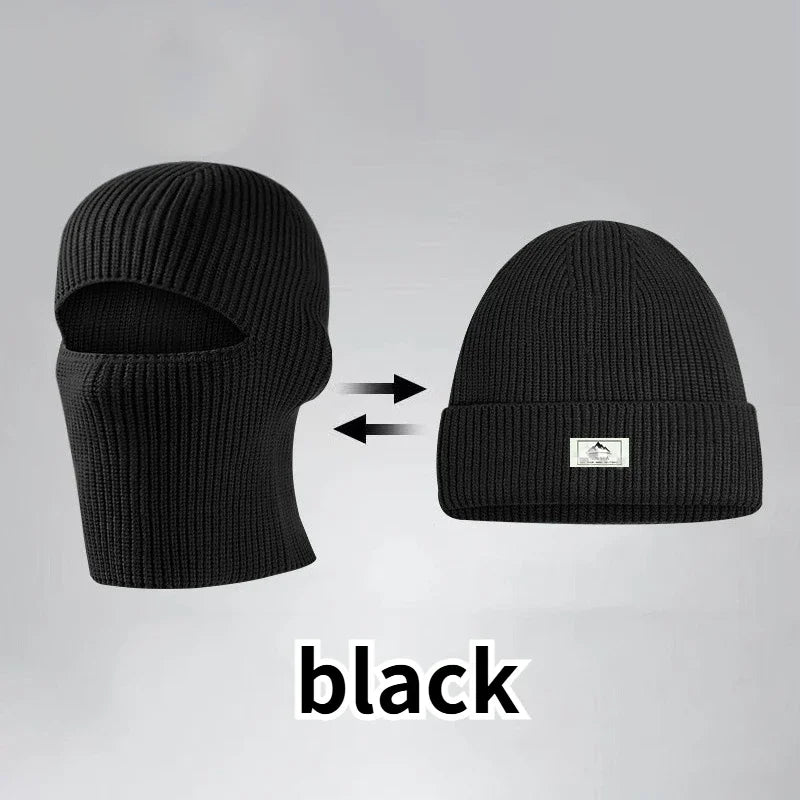 Dual-Purpose Knit Balaclava