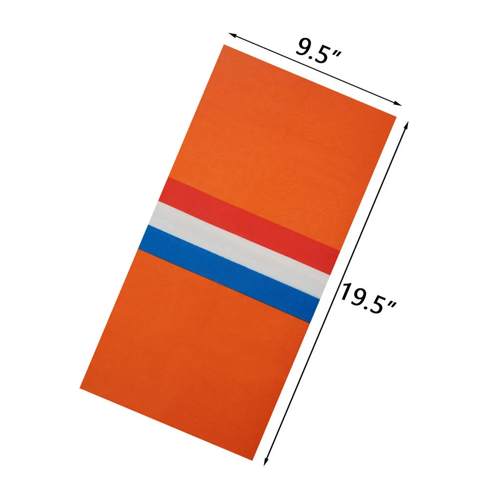 Bandana de cyclisme avec drapeau des Pays-Bas 