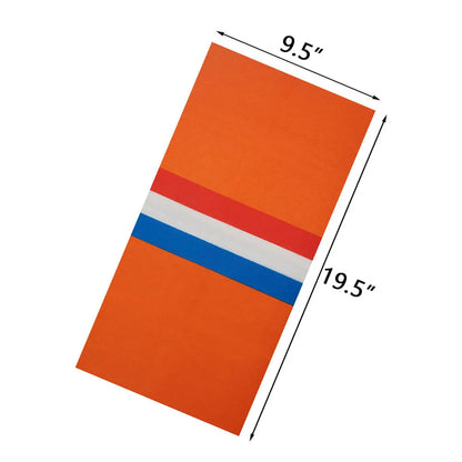 Bandana de cyclisme avec drapeau des Pays-Bas 