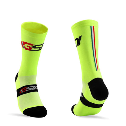 High-Performance Mid-Calf Cycling Socks