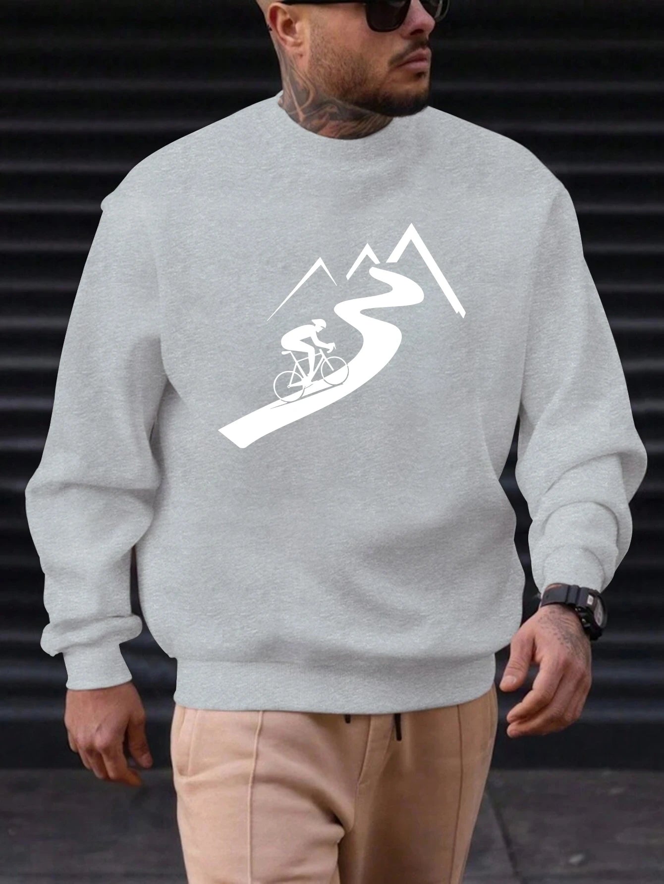 Mountain Road Cycling Sweatshirt