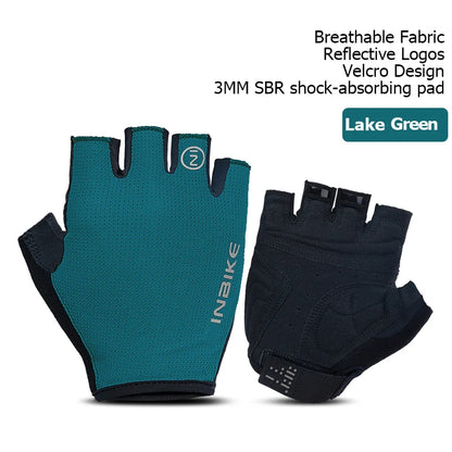 Breathable Fingerless Cycling Gloves