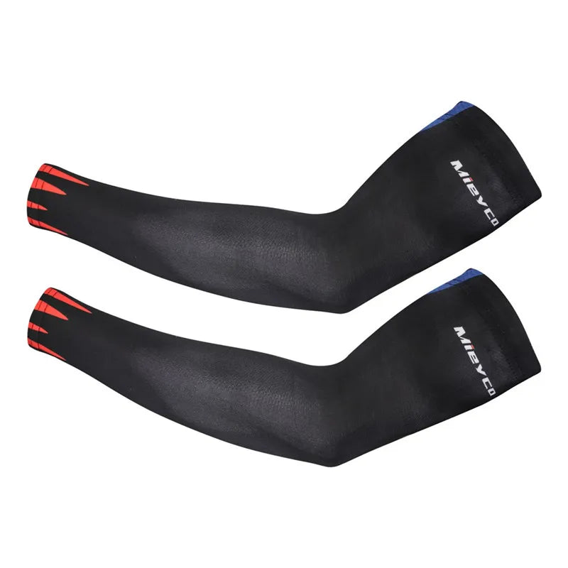 UV Sun Protection Cycling Arm Sleeves – Icy Silk | 16 Designs | S–3XL