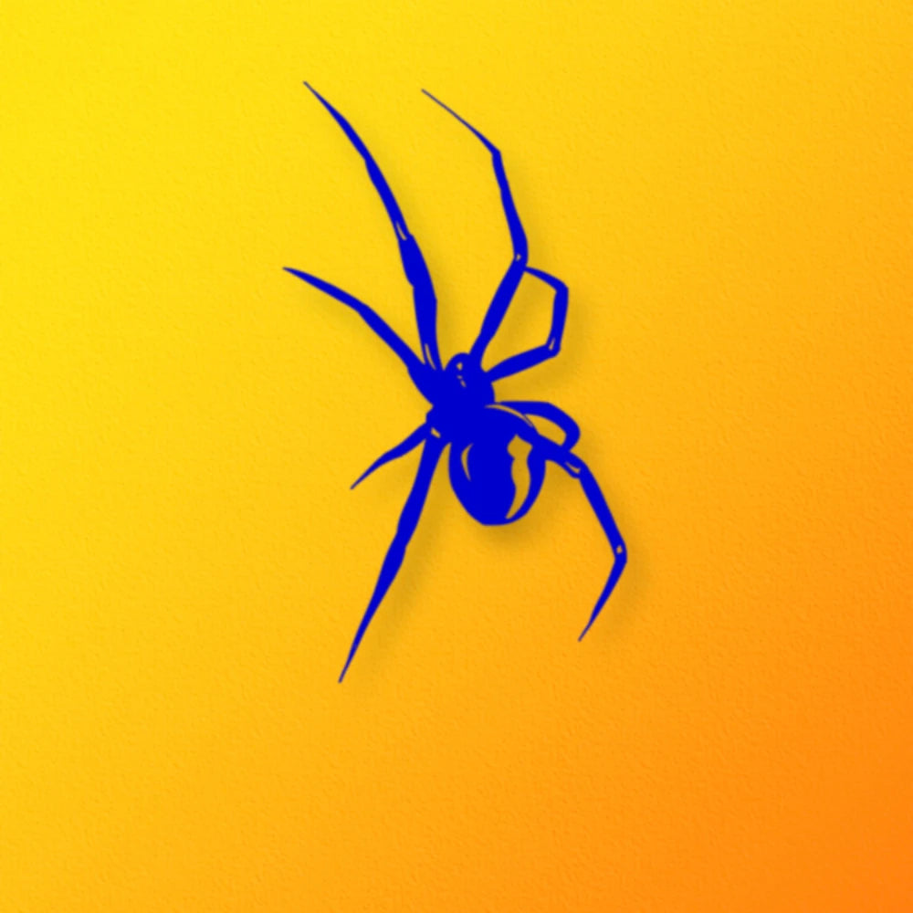 Autocollante réflexive agressive "Black Widow"
