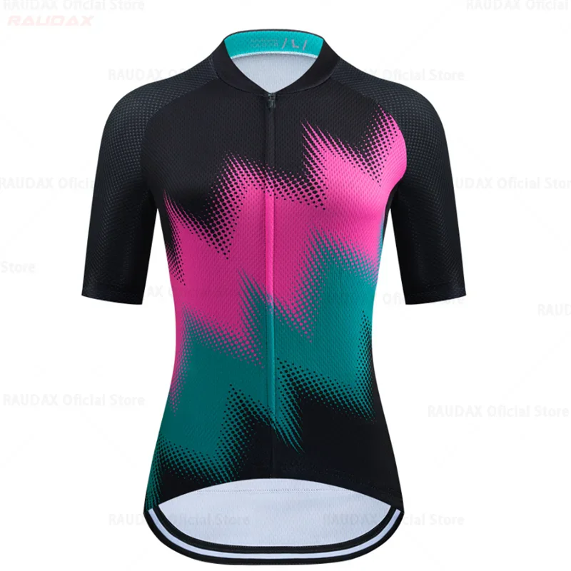 Women’s Cycling Jersey Set – Short Sleeve MTB & Triathlon Bike Kit