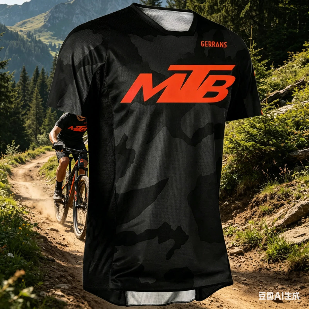 Parent-Child Matching MTB Cycling Jersey – Short Sleeve
