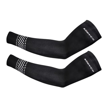 UV Protection Cycling Arm Sleeves – Breathable Ice Silk, Unisex