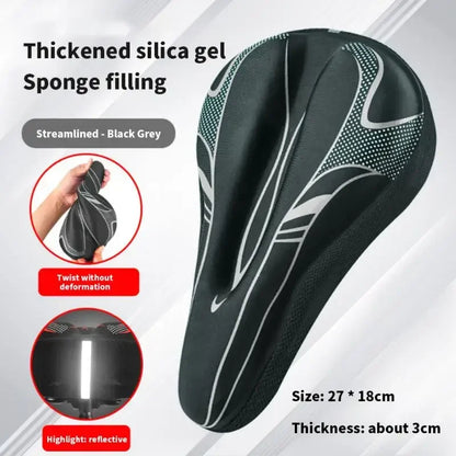 Thickened Silica Gel Bicycle Seat Cover