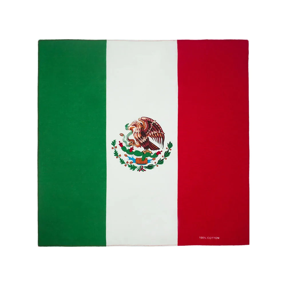 Cotton Bandana National Flag Cyclist 