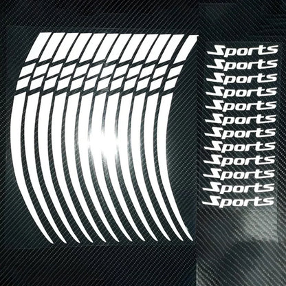 Wheel Rim Stripe Decal Tape – 18–21 Inch Reflective Sticker
