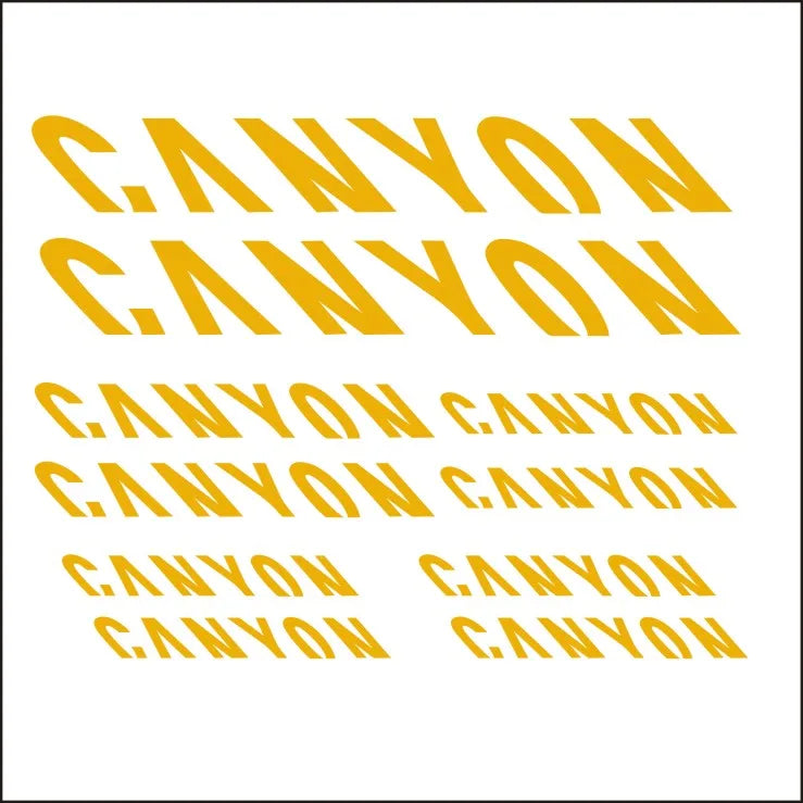 Bicycle Sticker Canyon 