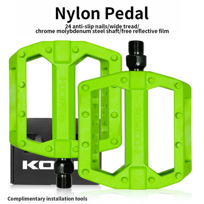 Pedali per bicicletta leggeri in fibra di nylon