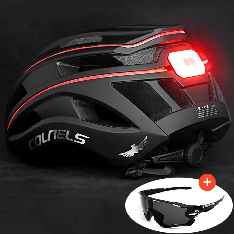 Cycling Helmet USB Charging Tail Light