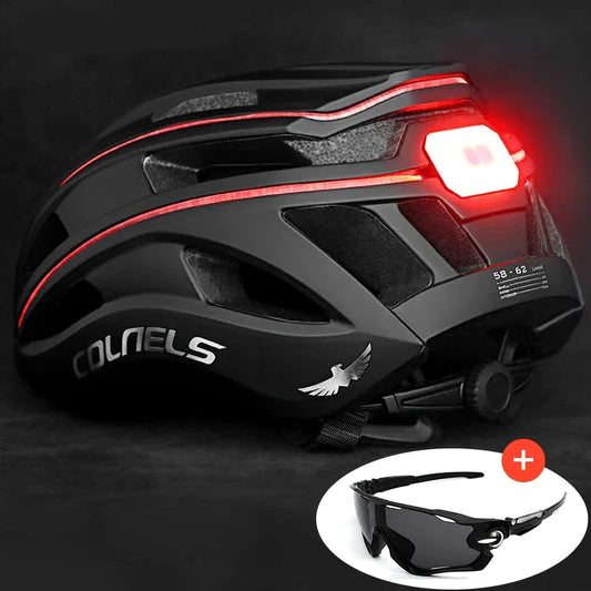 Cycling Helmet USB Charging Tail Light