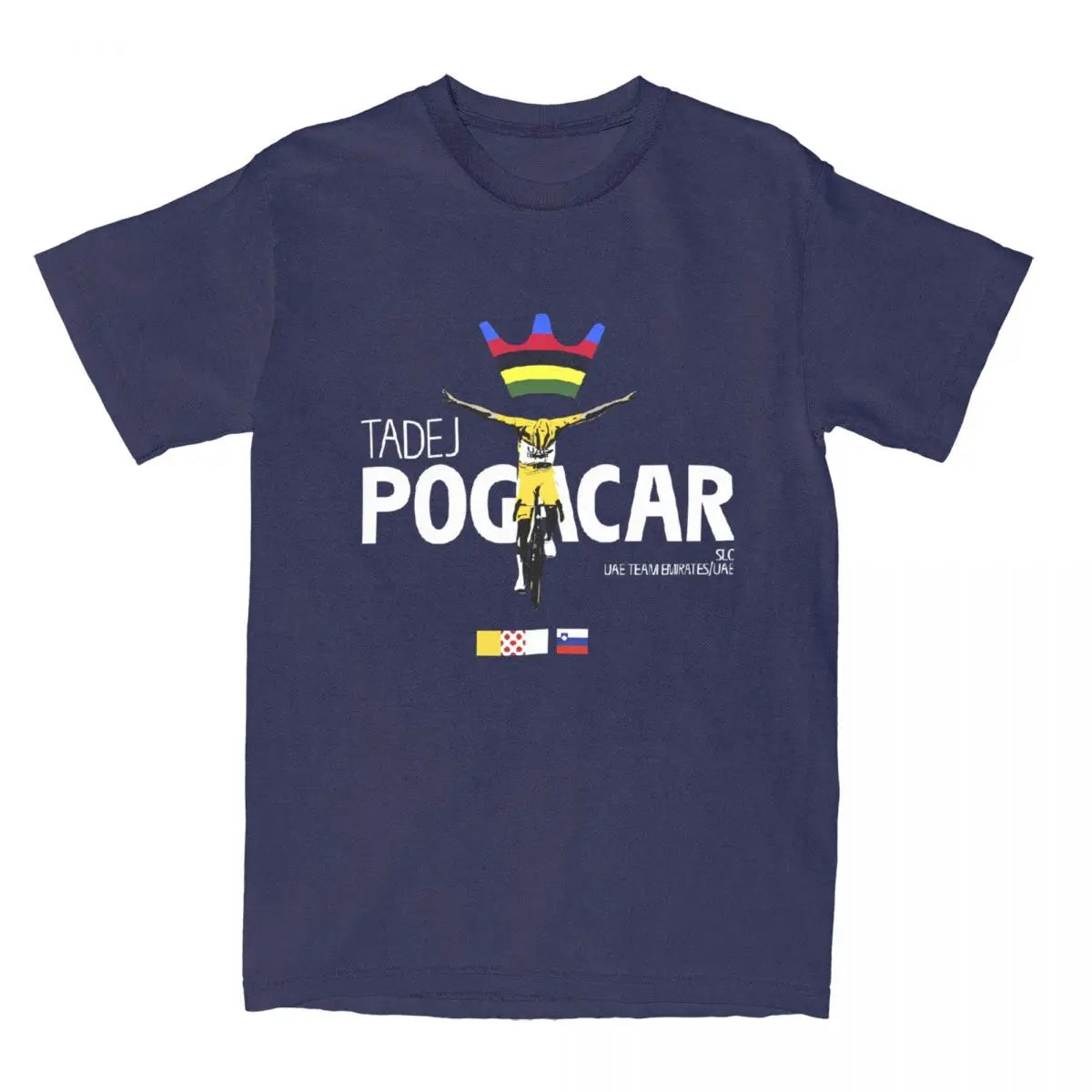 T-shirt da ciclismo Tadej Pogačar da uomo