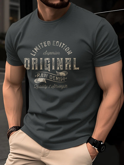 Men's Cycling Print T-Shirt – Cotton Casual Sports Tee