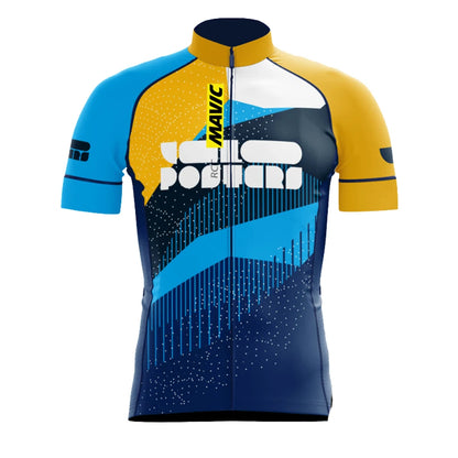 Men’s Cycling Jersey Short Sleeve – Breathable Full Zip Road MTB