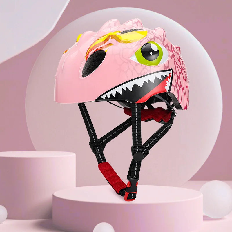 Dinosaurier -Fahrradhelm des Kindes
