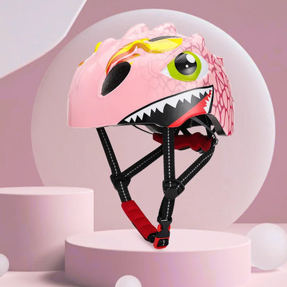 Dinosaurier -Fahrradhelm des Kindes