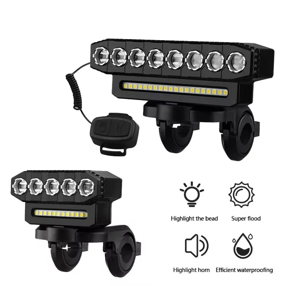 Luz LED para bicicleta de alta intensidad