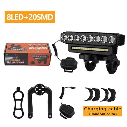 Luz LED para bicicleta de alta intensidad