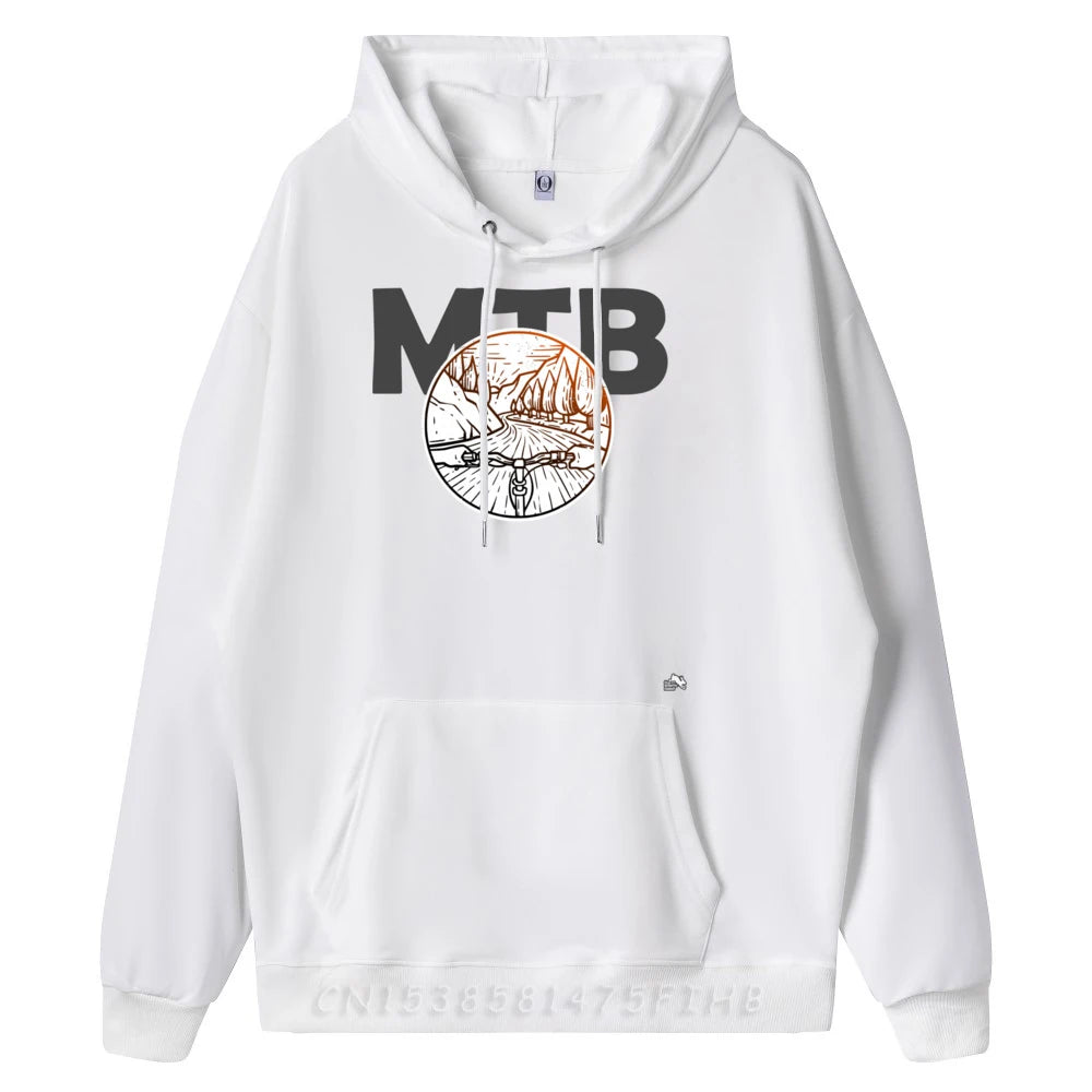 Mountain Bike Graphic Hoodie Man 