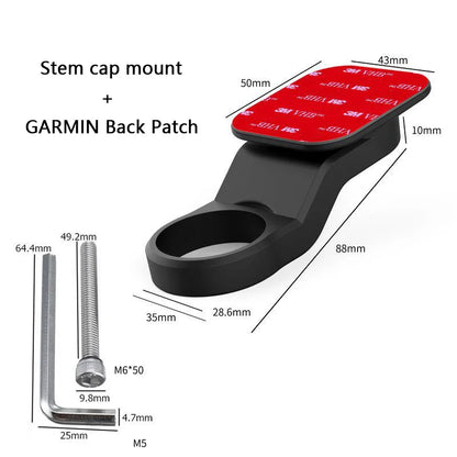 Adhesive Bike Computer & Phone Mount – Universal Back-Buckle GPS Bracket
