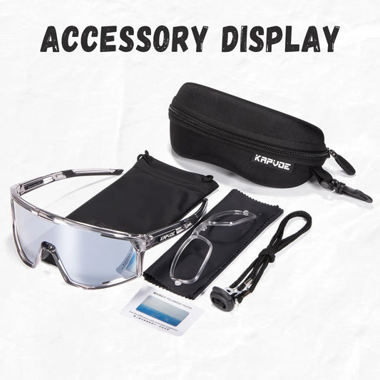 Polarized Sports Sunglasses Set