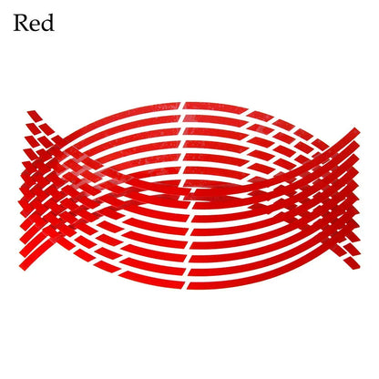 1 Set Tire Decals Trim Strips
