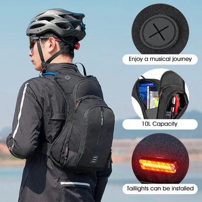 Mochila ciclista de hidratación profesional de 10 litros