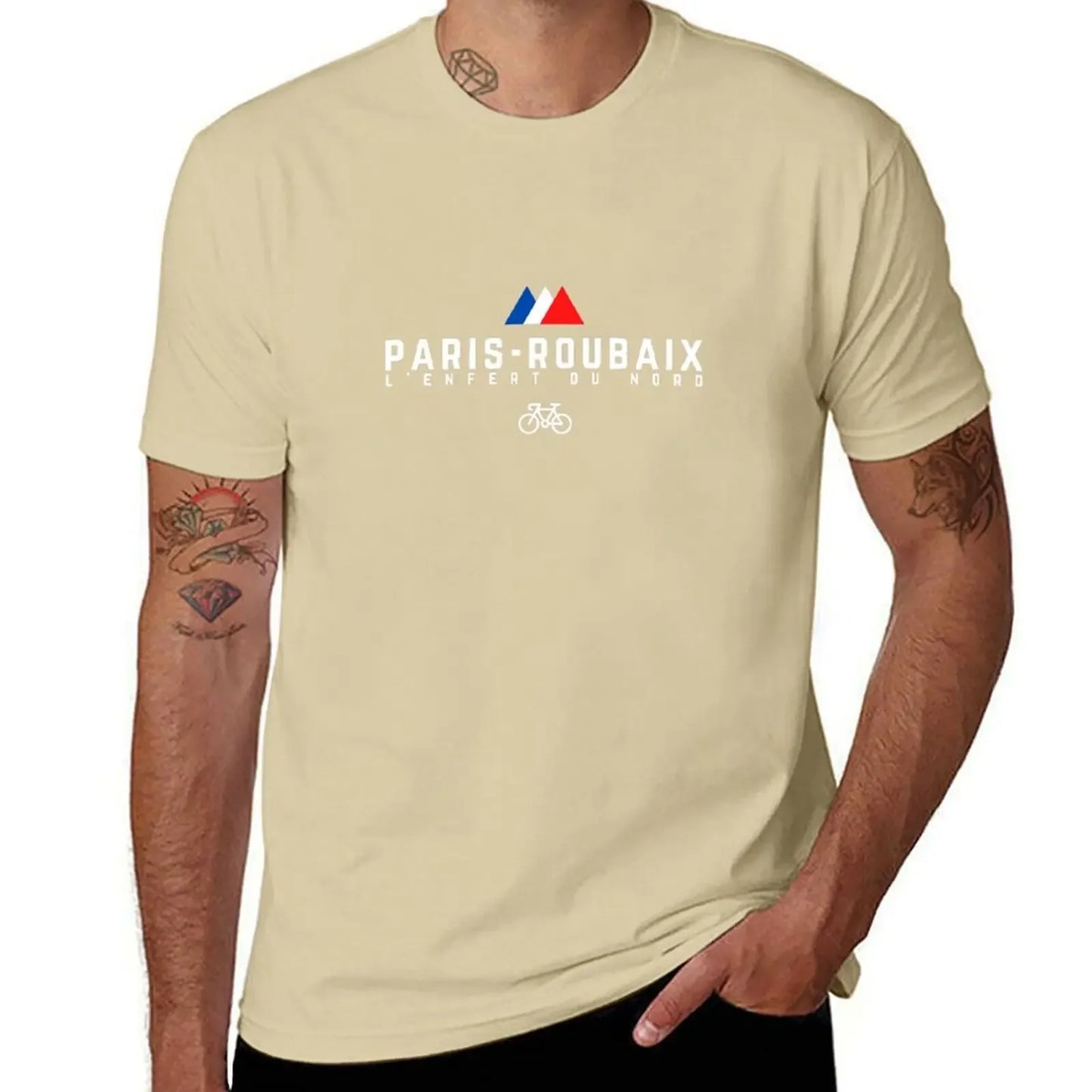 Camiseta estilo Paris-Roubaix
