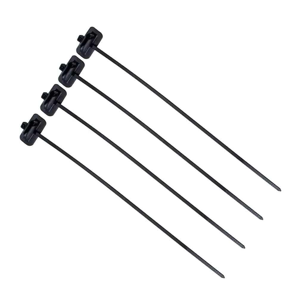 Brida para cables autoblocante para bicicleta de 4 piezas 